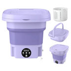 UAE's Best Selling Mini Foldable Washing Machine | Washing Small Pieces of Clothing, BabyClothes, Underwear, Socks etc.