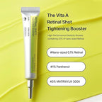 Retinal Shot Tightening Booster | Anti-Aging, Smooths Fine Lines, Boosts Elasticity, Brightens Skin Tone For All Skin Type, 15ML