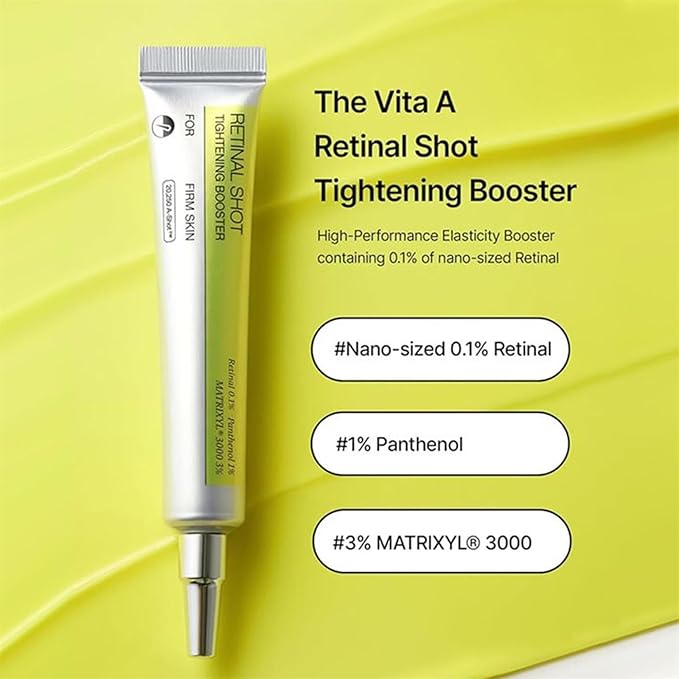 Retinal Shot Tightening Booster | Anti-Aging, Smooths Fine Lines, Boosts Elasticity, Brightens Skin Tone For All Skin Type, 15ML