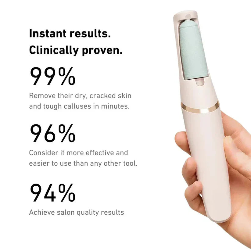 Electric Foot Callus Remover | Soft, Salon Feet at Home