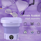 UAE's Best Selling Mini Foldable Washing Machine | Washing Small Pieces of Clothing, BabyClothes, Underwear, Socks etc.